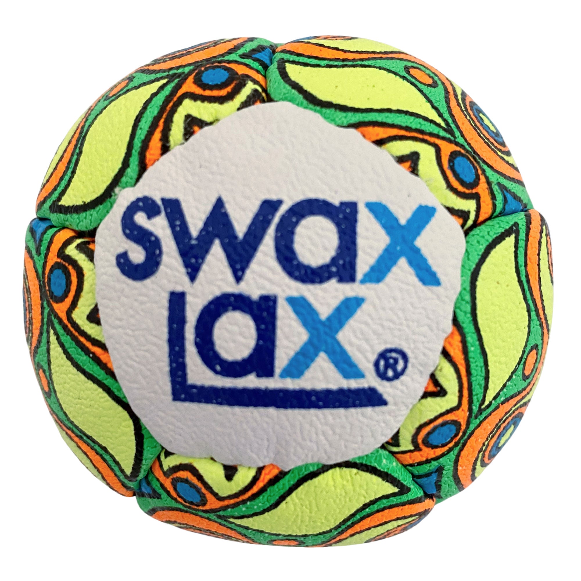 Graffiti Swax Lax Lacrosse Training Ball - Front View